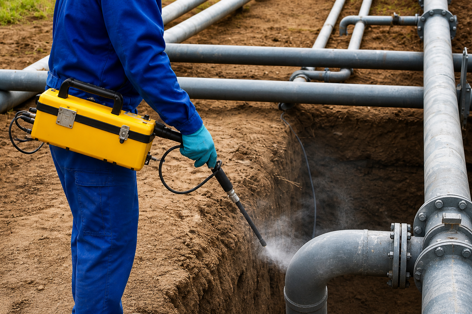 Gas tracciante ricerca perdite acqua