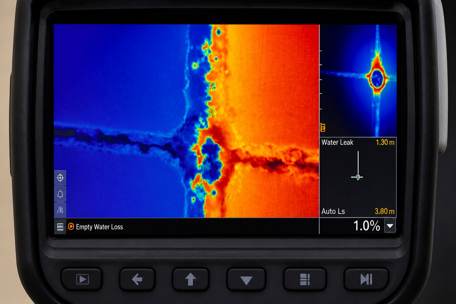 Termografia ricerca perdite acqua